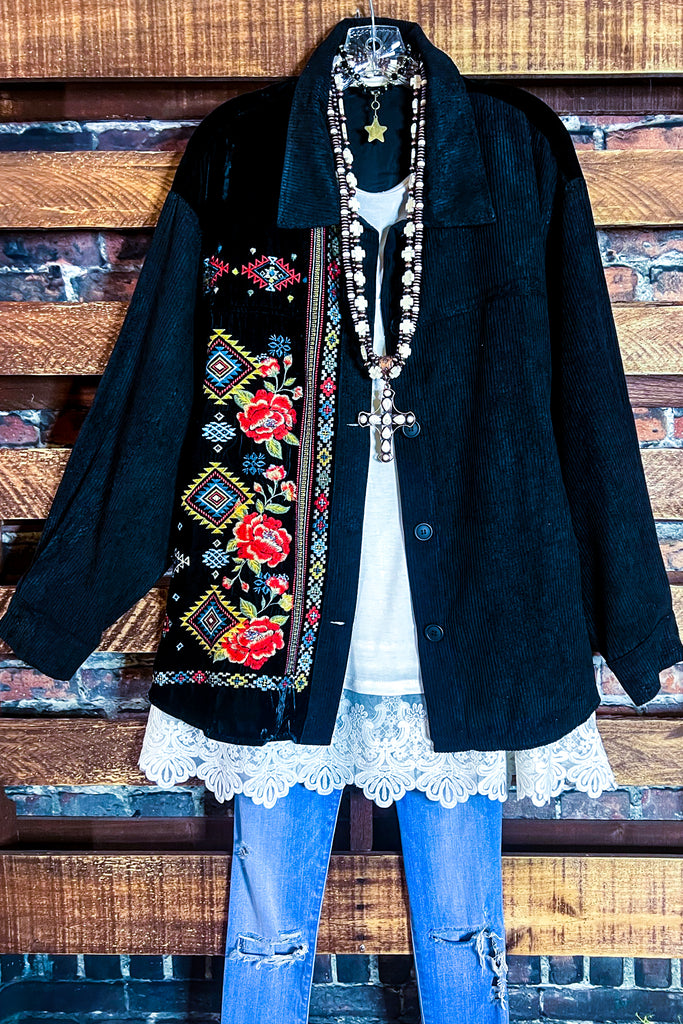 16-18 SIZE -VELVET & CORDUROY SHIRT-------SALE