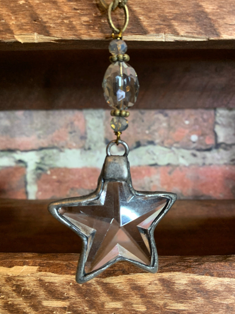 MY LUCKY NORTH STAR CRYSTAL NECKLACE