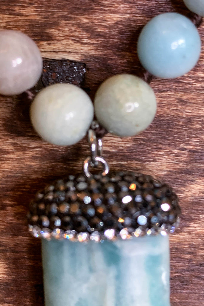 Boho Natural Stones Necklace-------Sale