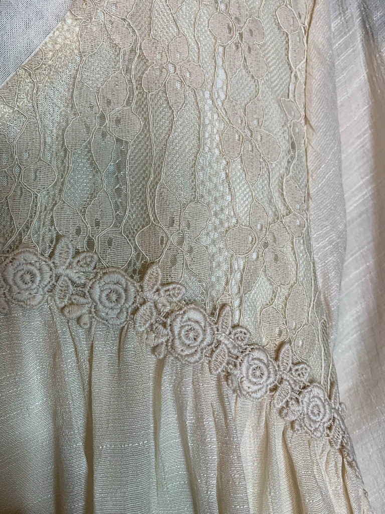 CITY OF LOVE BEIGE EMBELLISHED TUNIC