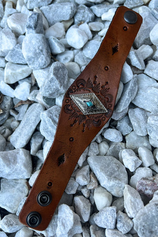 AMAZONITE NATURAL STONES CROSS NECKLACE