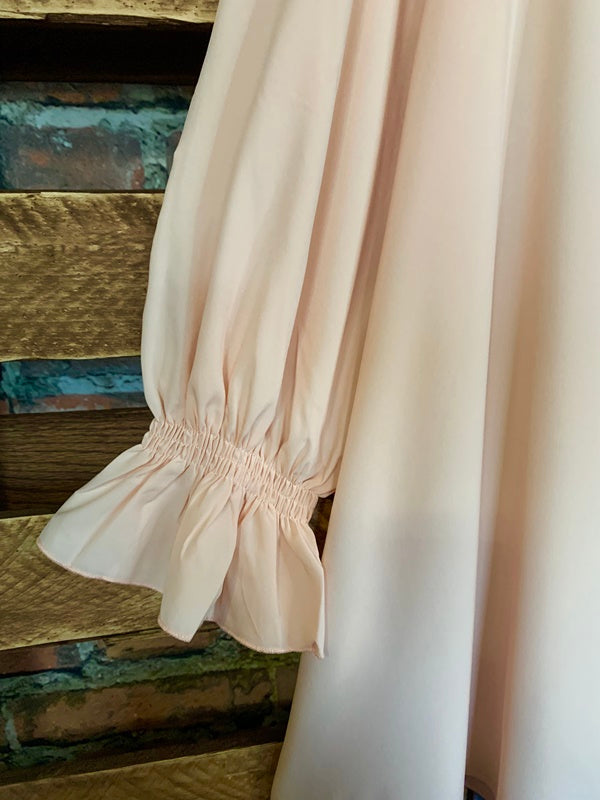 Large - Blouse Top in Dusty Pink---------------SALE