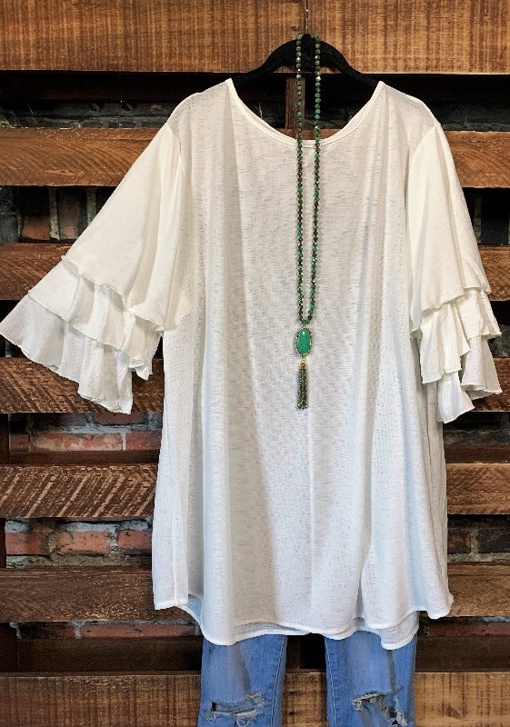 18-24 SIZE - BLOUSE IN WHITE------SALE