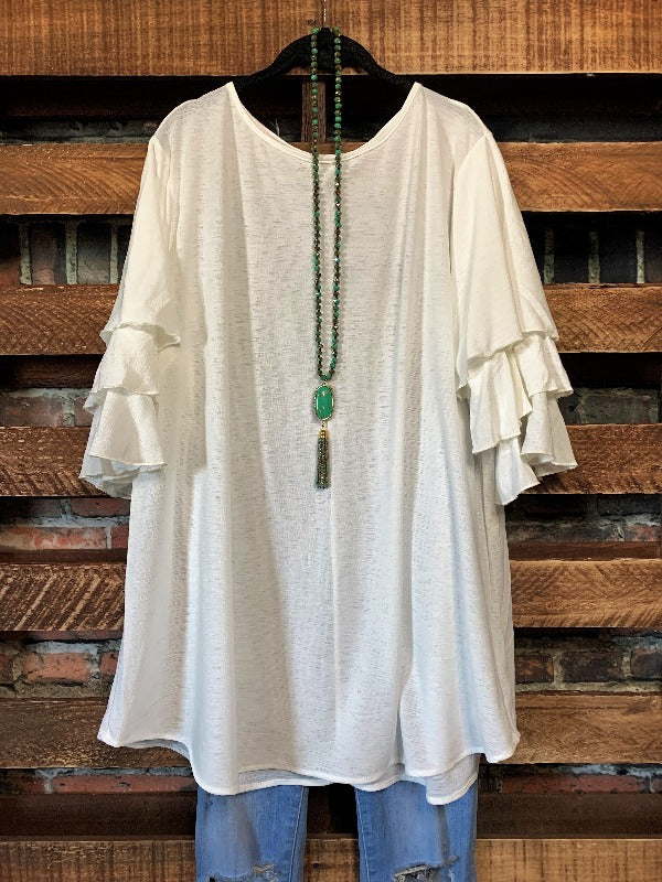 18-24 SIZE - BLOUSE IN WHITE------SALE