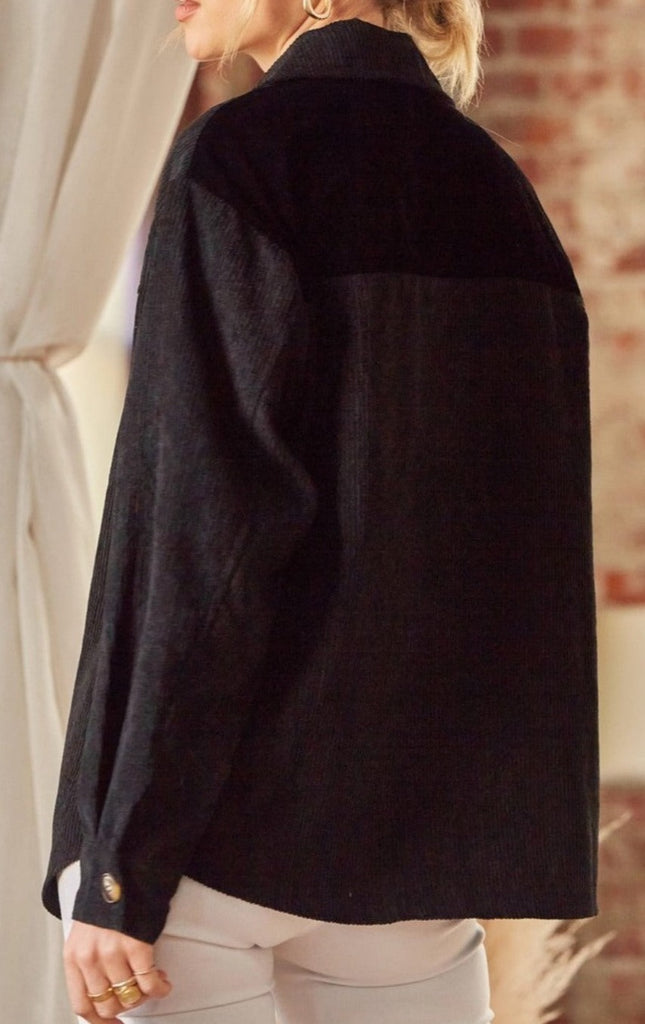 16-18 SIZE -VELVET & CORDUROY SHIRT-------SALE