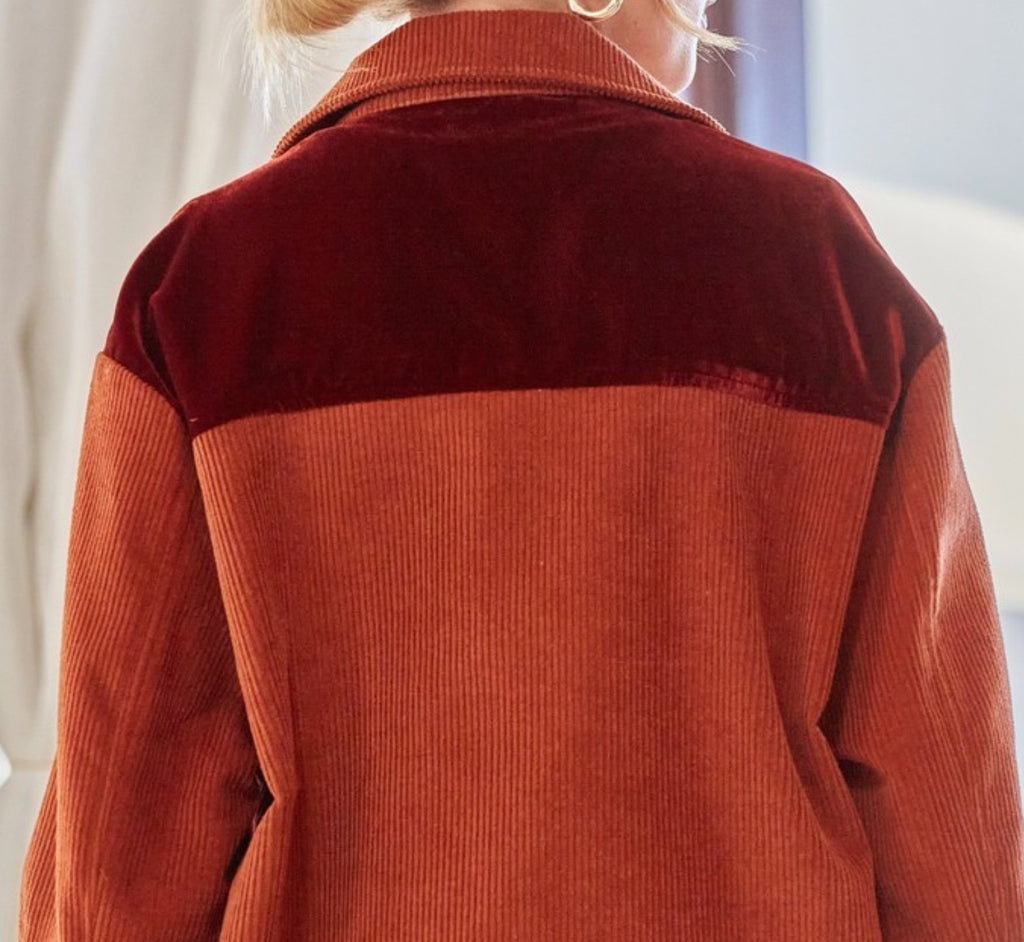 16-26 SIZE - VELVET & CORDUROY SHIRT-------SALE