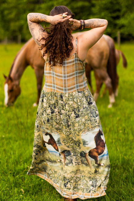Woodland Meadows Maxi Dress