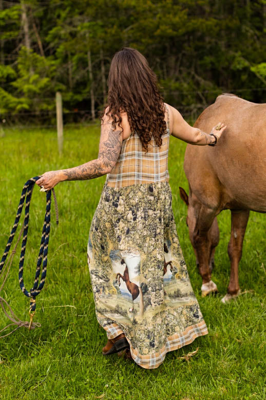 Woodland Meadows Maxi Dress