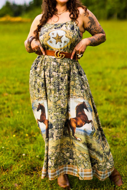 Woodland Meadows Maxi Dress