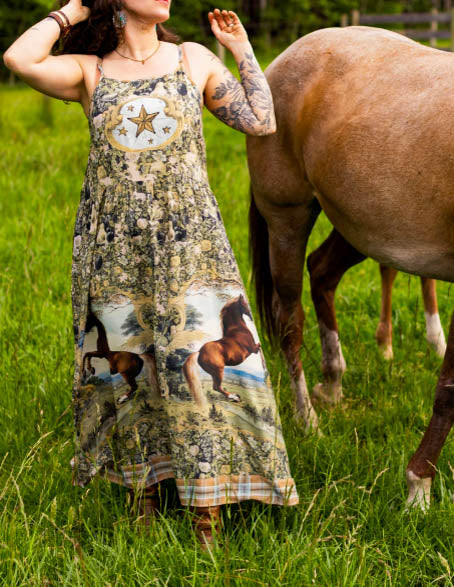 Woodland Meadows Maxi Dress