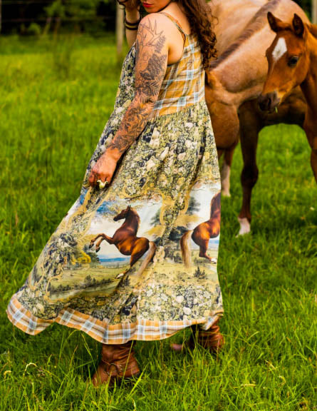 Woodland Meadows Maxi Dress