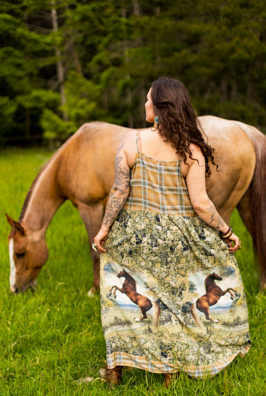 Woodland Meadows Maxi Dress