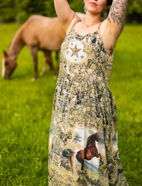 Woodland Meadows Maxi Dress