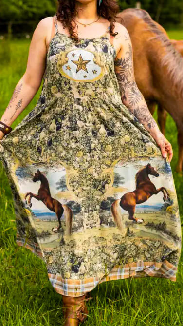 Woodland Meadows Maxi Dress
