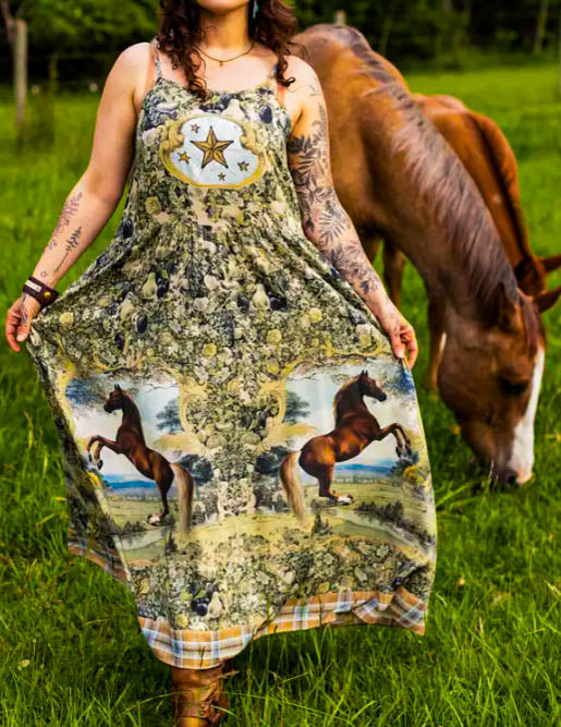 Woodland Meadows Maxi Dress