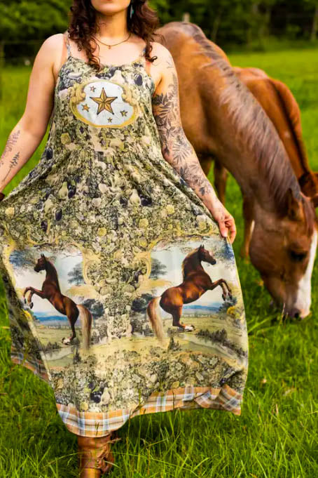 Woodland Meadows Maxi Dress