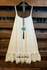 SO THIS IS LOVE LACE SLIP DRESS EXTENDER IN WHITE