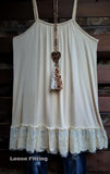 SO THIS IS LOVE LACE SLIP DRESS EXTENDER IN CREAM [product vendor] - Life is Chic Boutique
