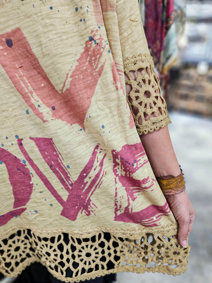 The Artesian Creation Oversized Tunic – 100% Cotton - Made in USA