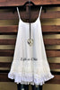 I'M ETERNALLY YOURS LACE WHITE EMBROIDERED SLIP DRESS EXTENDER