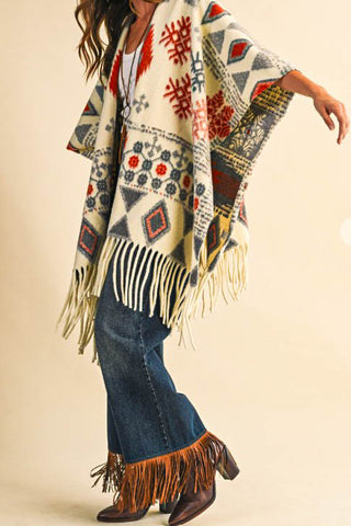 IT'S LOVE AT FIRST SIGHT FUCHSIA KIMONO EMBROIDERED