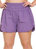 Pretty Comfy Lilac Gray Plus Size Women's Shorts -----Sale
