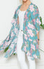 Soul Blossom Mint Kimono Floral