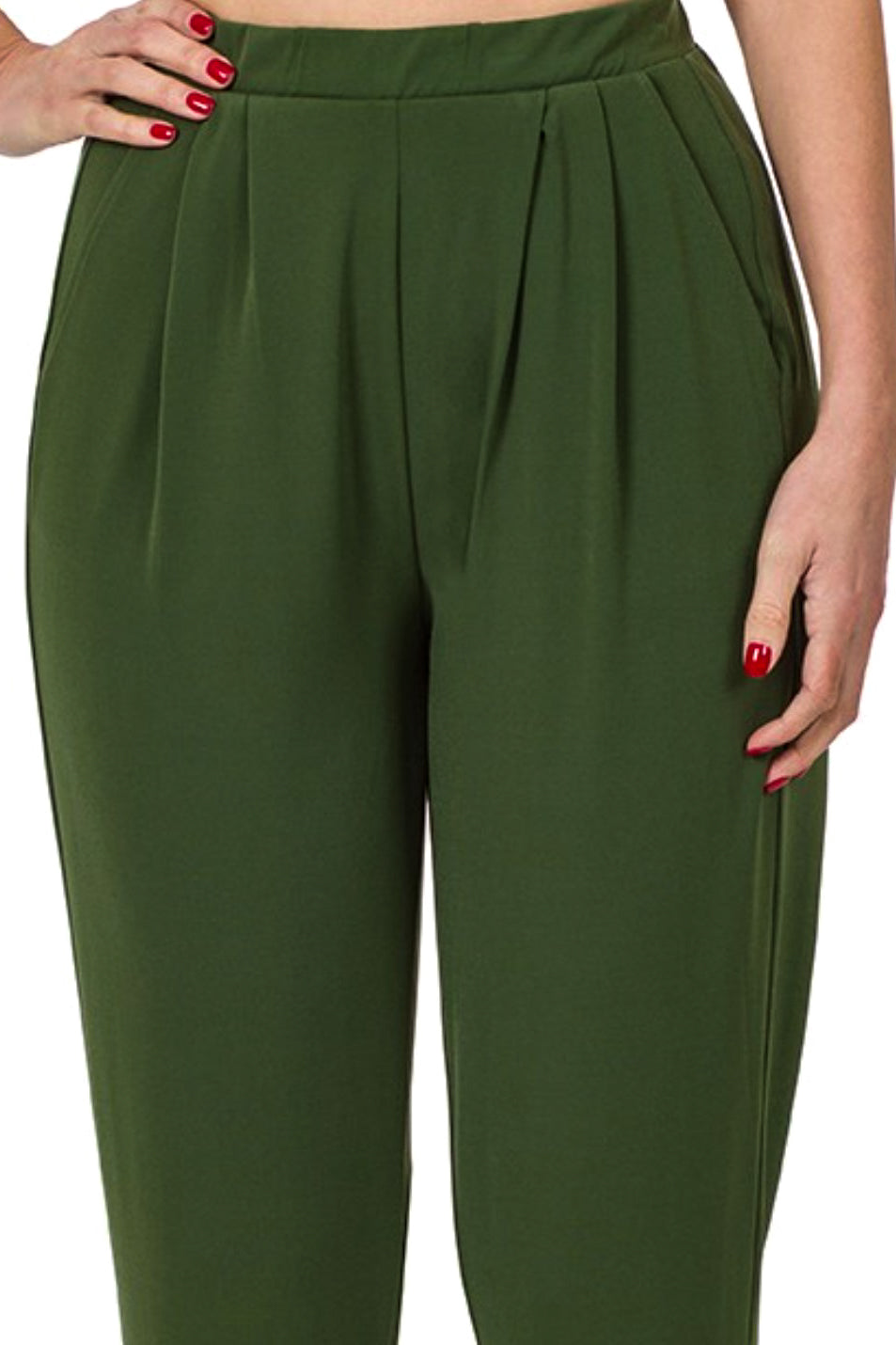 PERFECT COMFY PANTS IN OLIVE