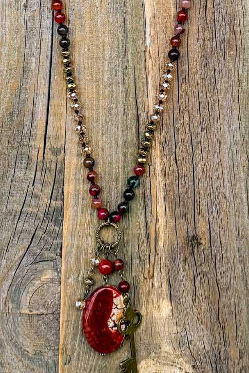 ESSENCE Of LOVE NATURAL STONES IN FIRE AGATE