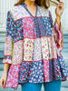 6-12 Size - Declare Your Love Multi-Color Tunic --------Size