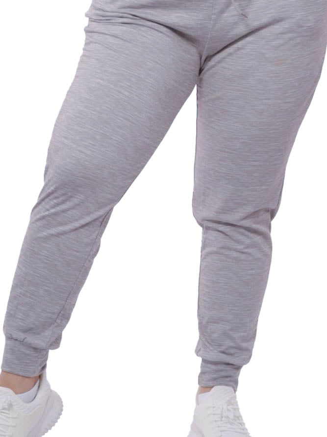 Comfy Fleece High Waist Jogger Sweatpants Pockets in Gray-------SALE