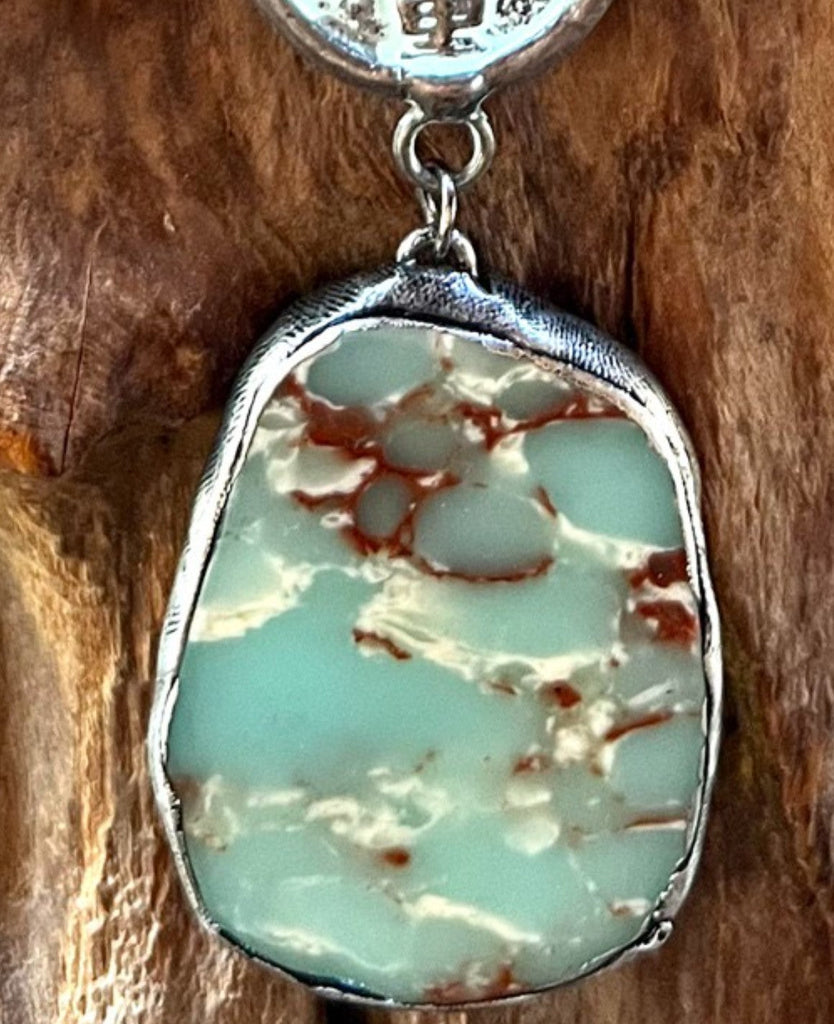Timeless Treasures Amazonite Stone Necklace