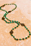 A FAIRYTALE NECKLACE TURQUOISE STONE BEADS