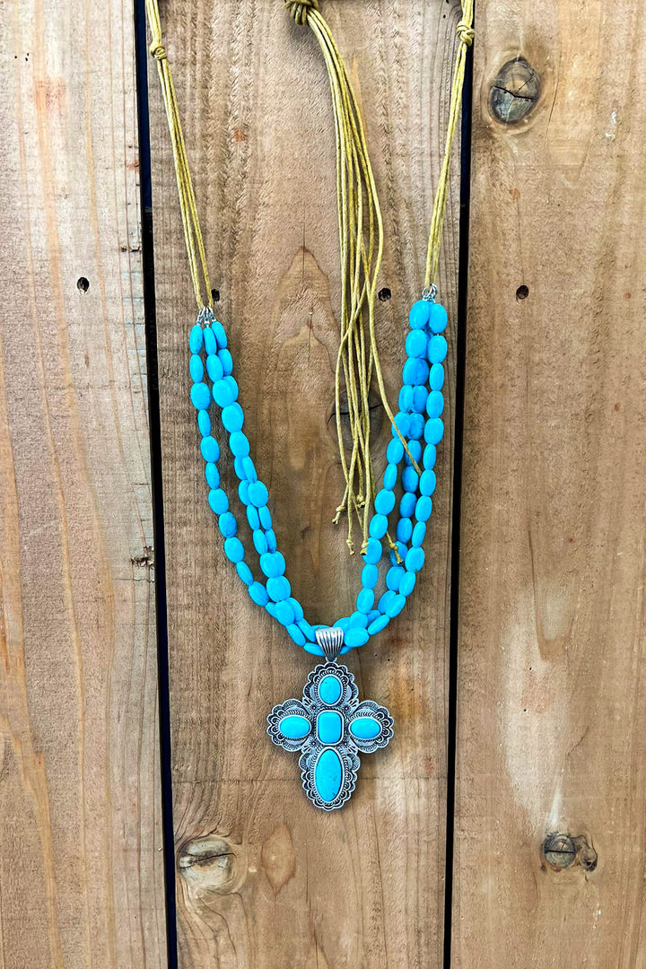 Horizon Moon Boho Necklace