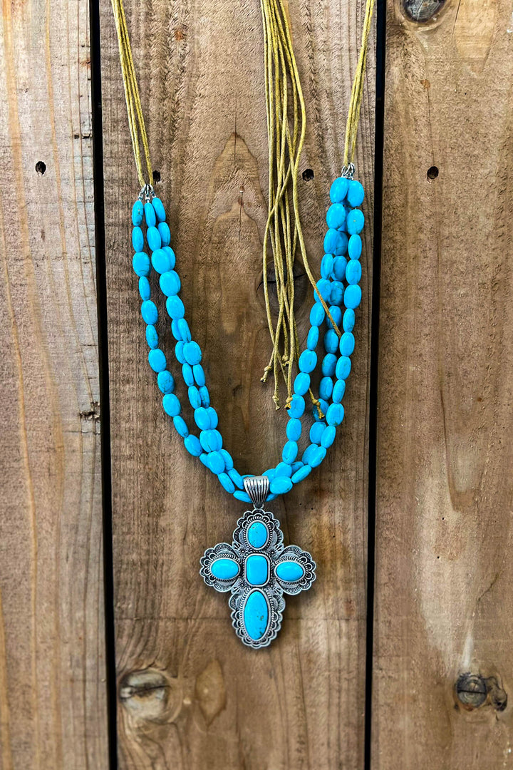 Horizon Moon Boho Necklace