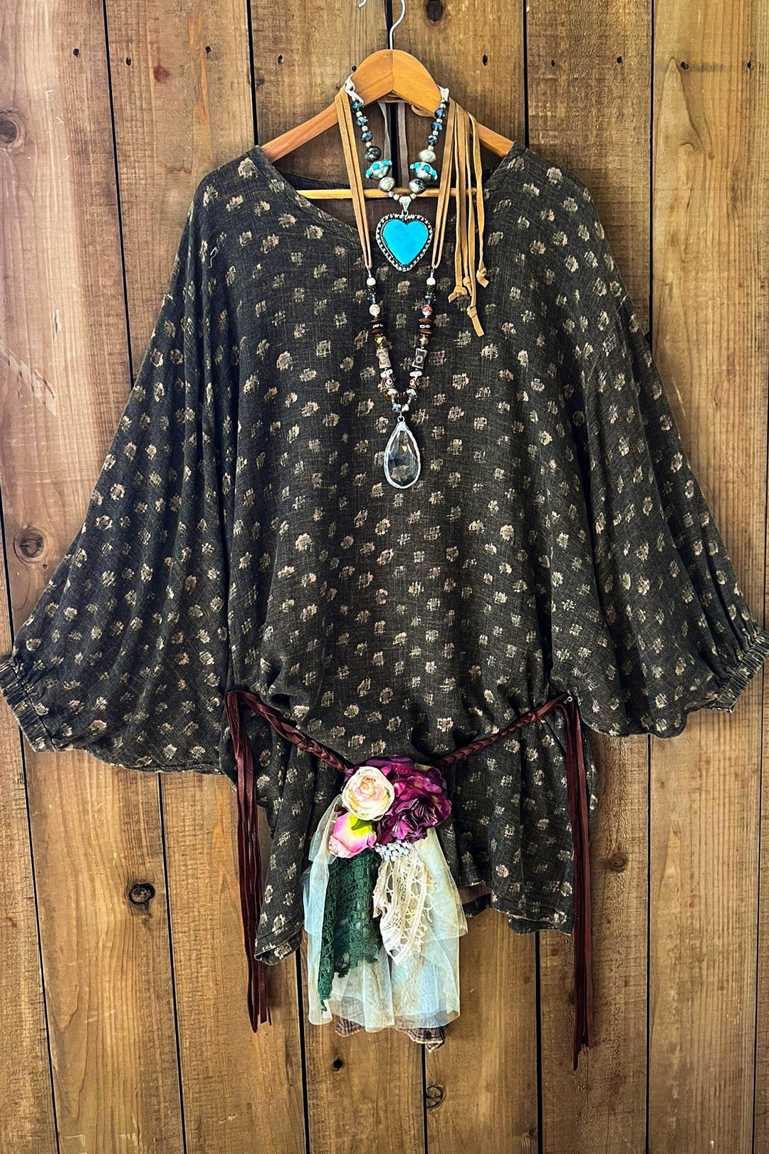The Rocky Mountains Easy LookTunic - 100% Cotton - Made in USA