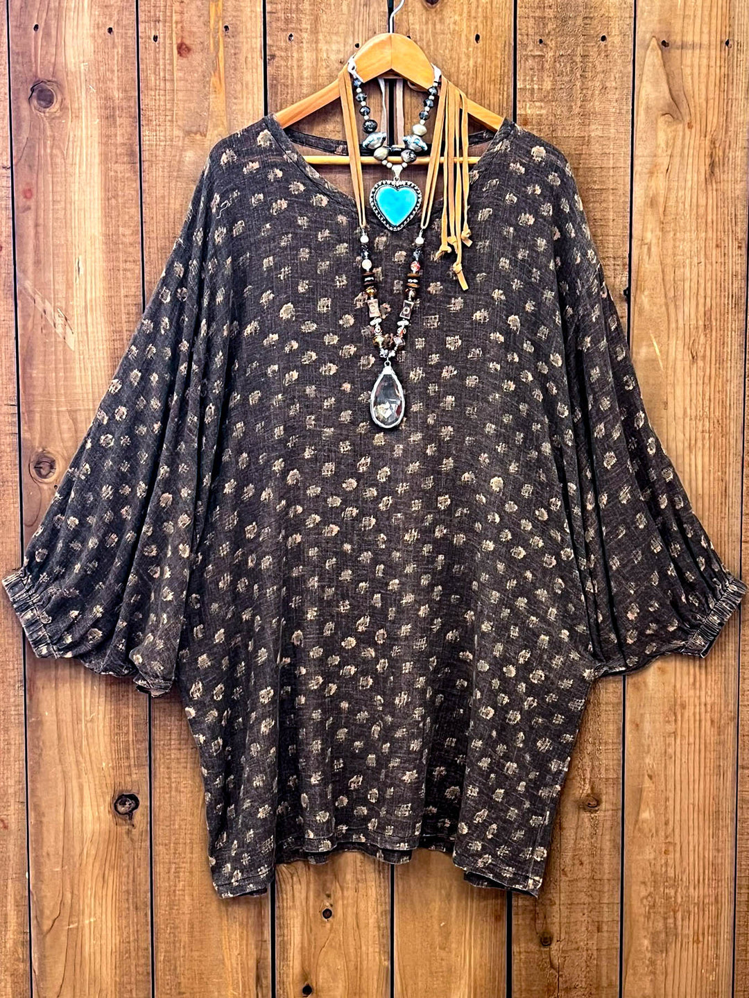 The Rocky Mountains Easy LookTunic - 100% Cotton - Made in USA