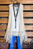 BEAUTIFUL LIKE ANGEL LACE & CROCHET VEST