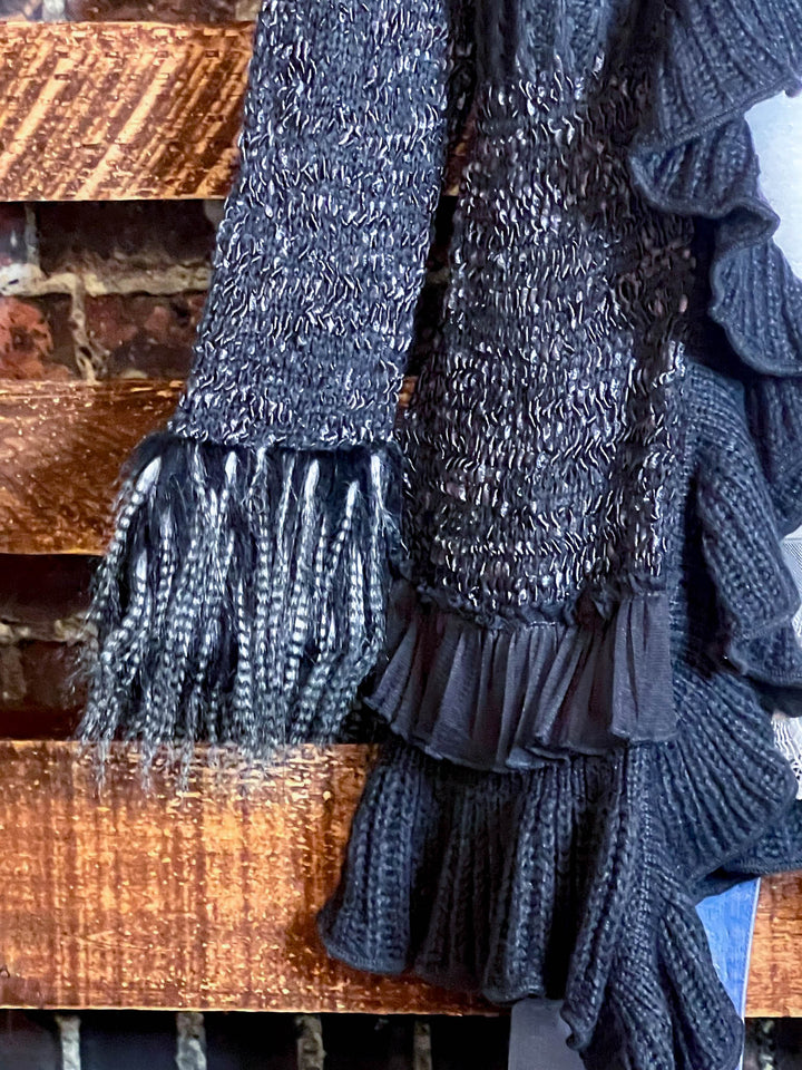 6-10 STYLISH CARDIGAN SWEATER IN GRAY------SALE