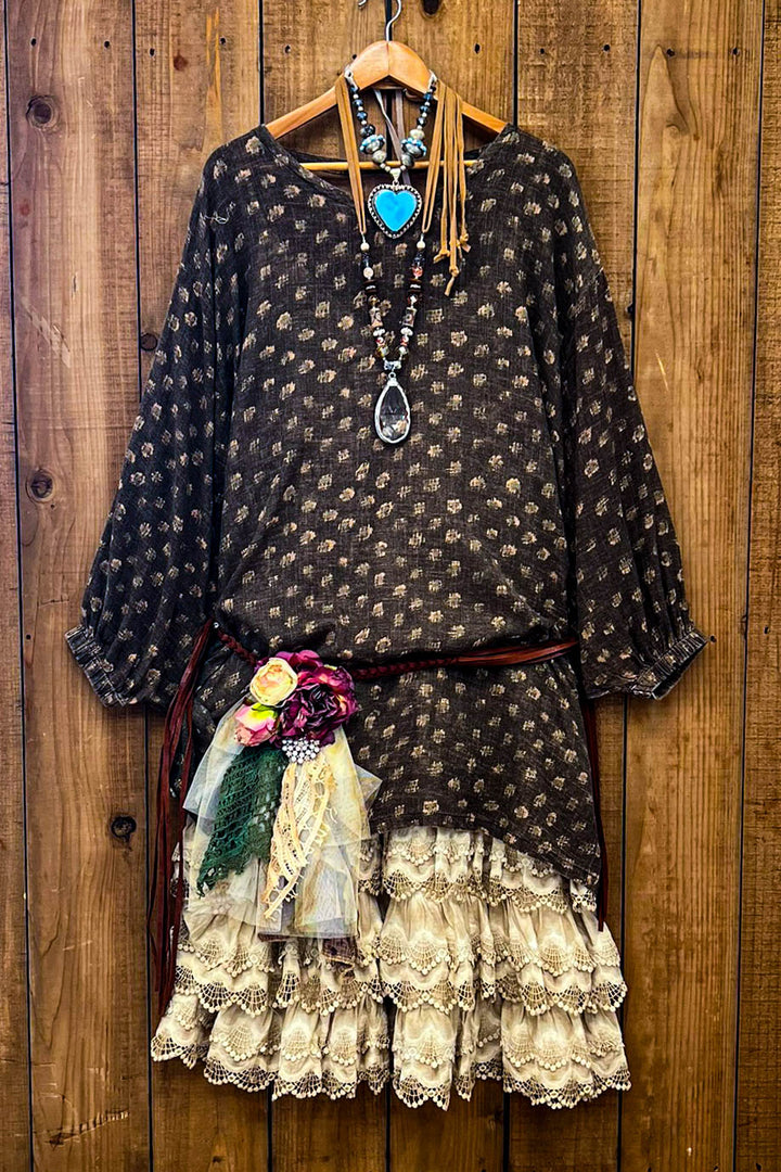 The Rocky Mountains Easy LookTunic - 100% Cotton - Made in USA