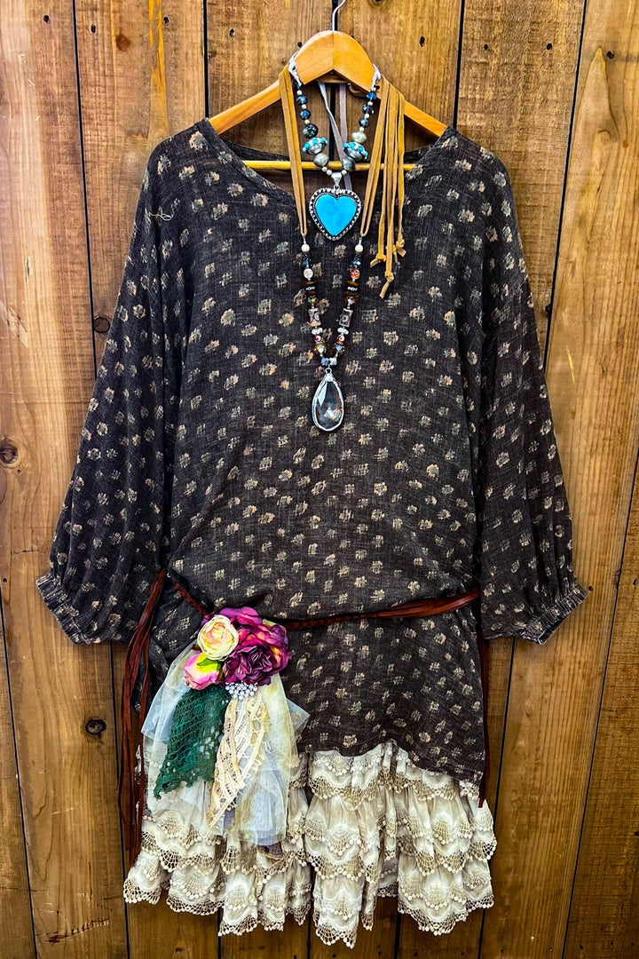 The Rocky Mountains Easy LookTunic - 100% Cotton - Made in USA