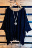 Confident Glamour Tunic Black Timeless & Fabulous