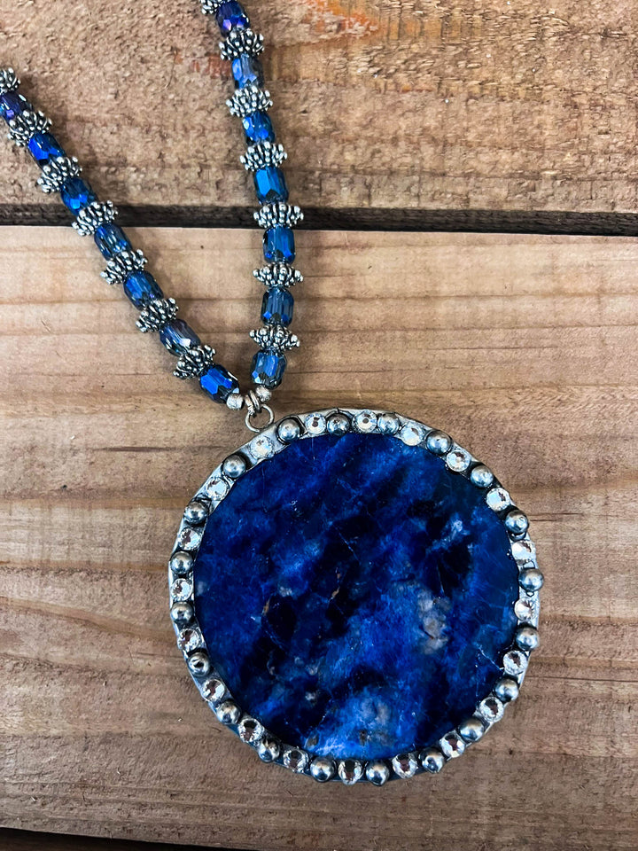 Lapis Lazuli Natural GemStone Necklace