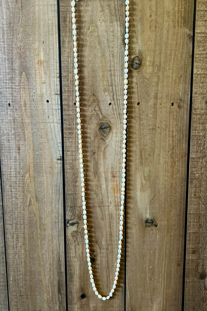 Forever Timeless Classic Natural Freshwater Pearls Necklace - Baroque Shaped Pearls