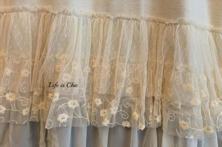 I'M ETERNALLY YOURS LAYERING SLIP DRESS EXTENDER IN BEIGE