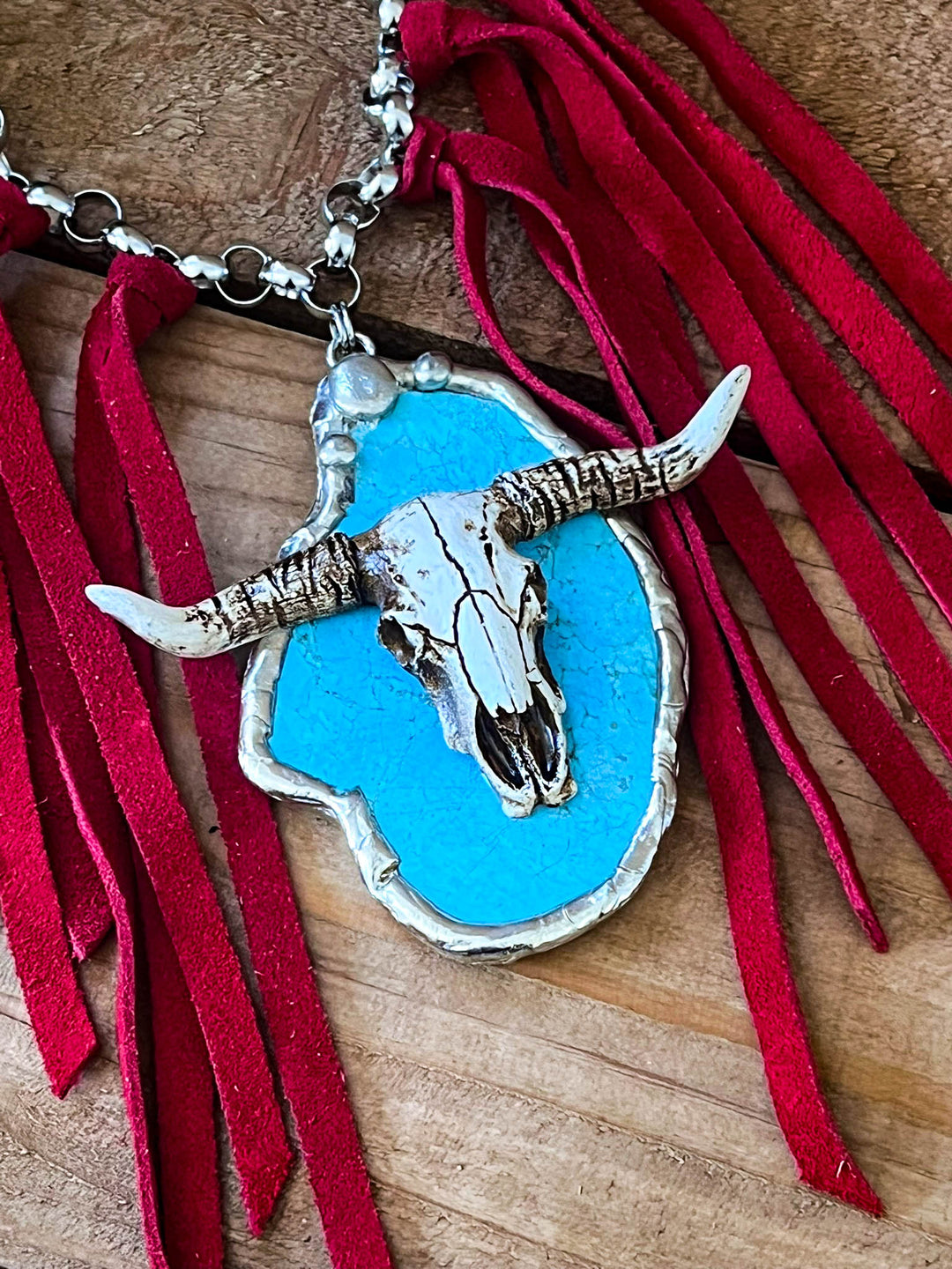 Wild Western Necklace Cattle