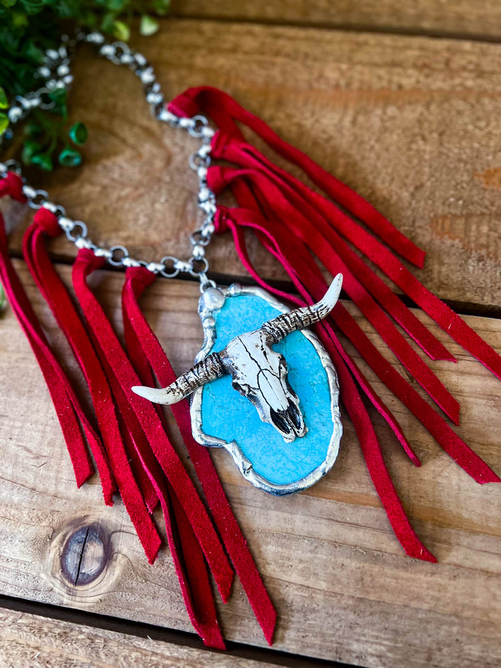 Wild Western Necklace Cattle
