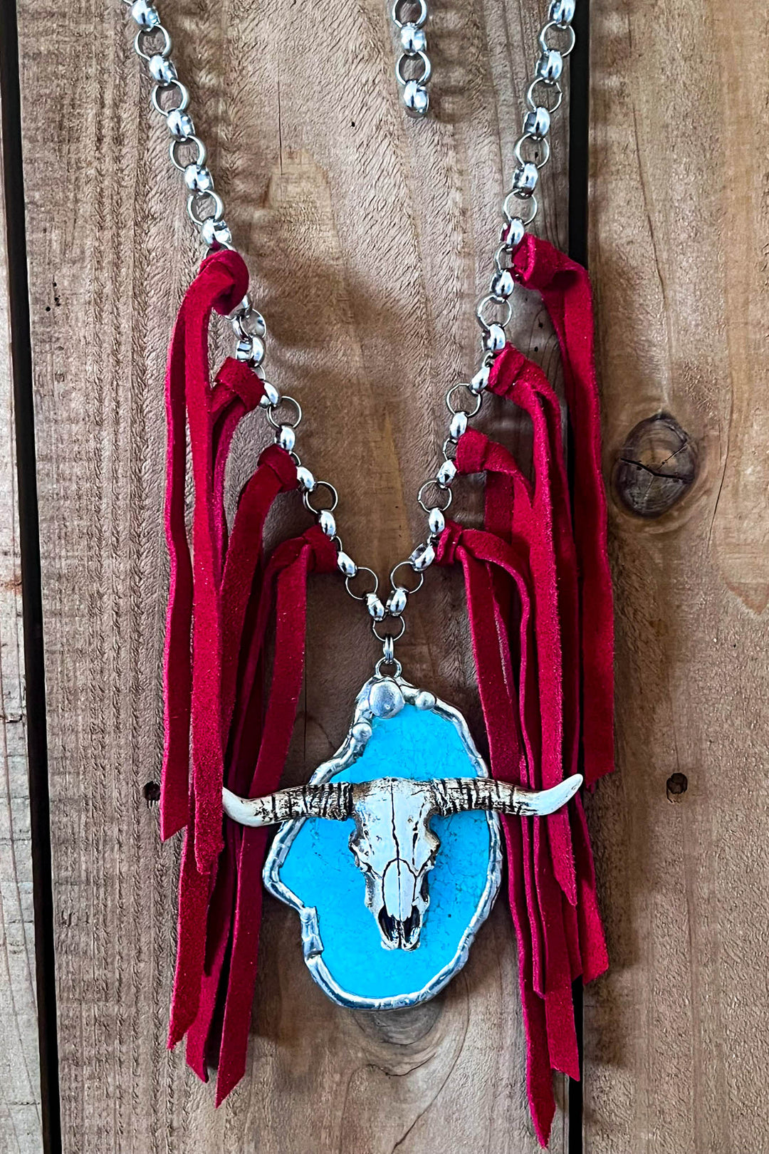 Wild Western Necklace Cattle