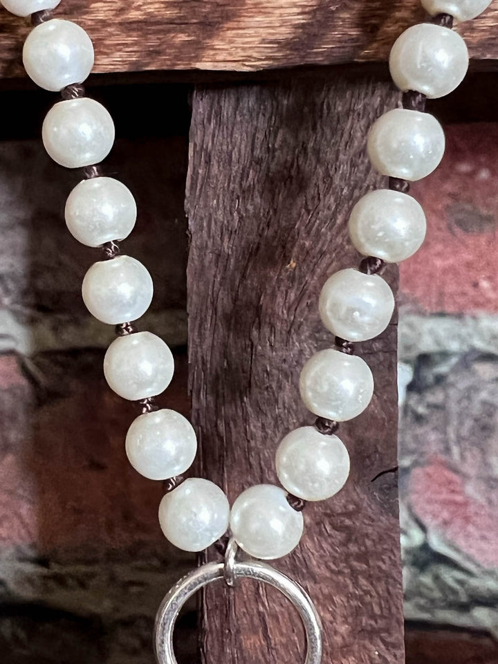 Heart of Roses Pearl Necklace