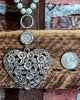 Heart of Roses Pearl Necklace